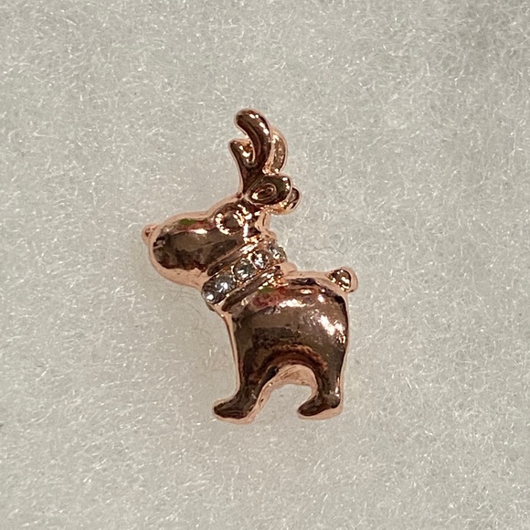 NEW•Rosegold Reindeer DIY charm - Picture 3 of 7